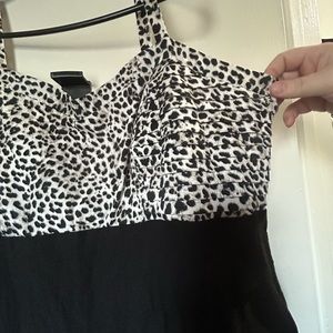 Sexy animal print torrid dress